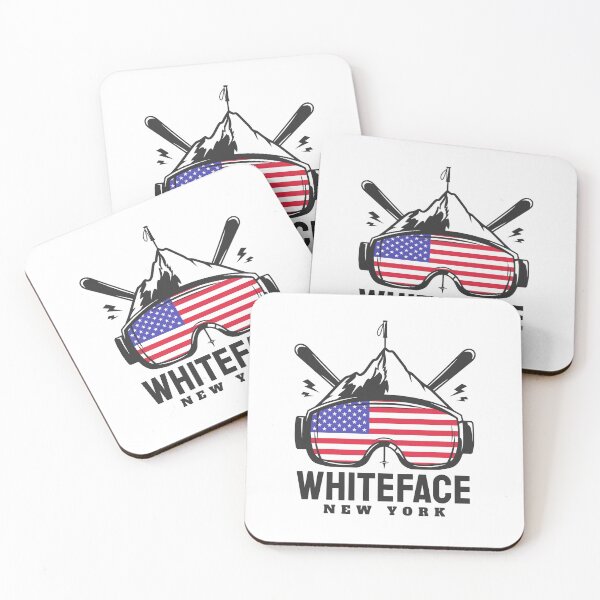 Item preview, Whiteface Mountain New York Utah USA Ski Resort Skiing Souvenir designed and sold by JackCurtis1991.