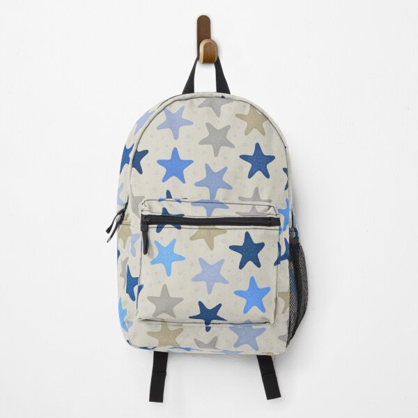 Item preview, Underwater Star Pattern in Blue and Grey ~ Beach Vibes Illustration designed and sold by Danvrie.