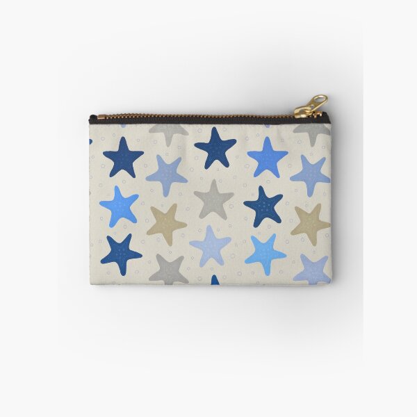Item preview, Underwater Star Pattern in Blue and Grey ~ Beach Vibes Illustration designed and sold by Danvrie.