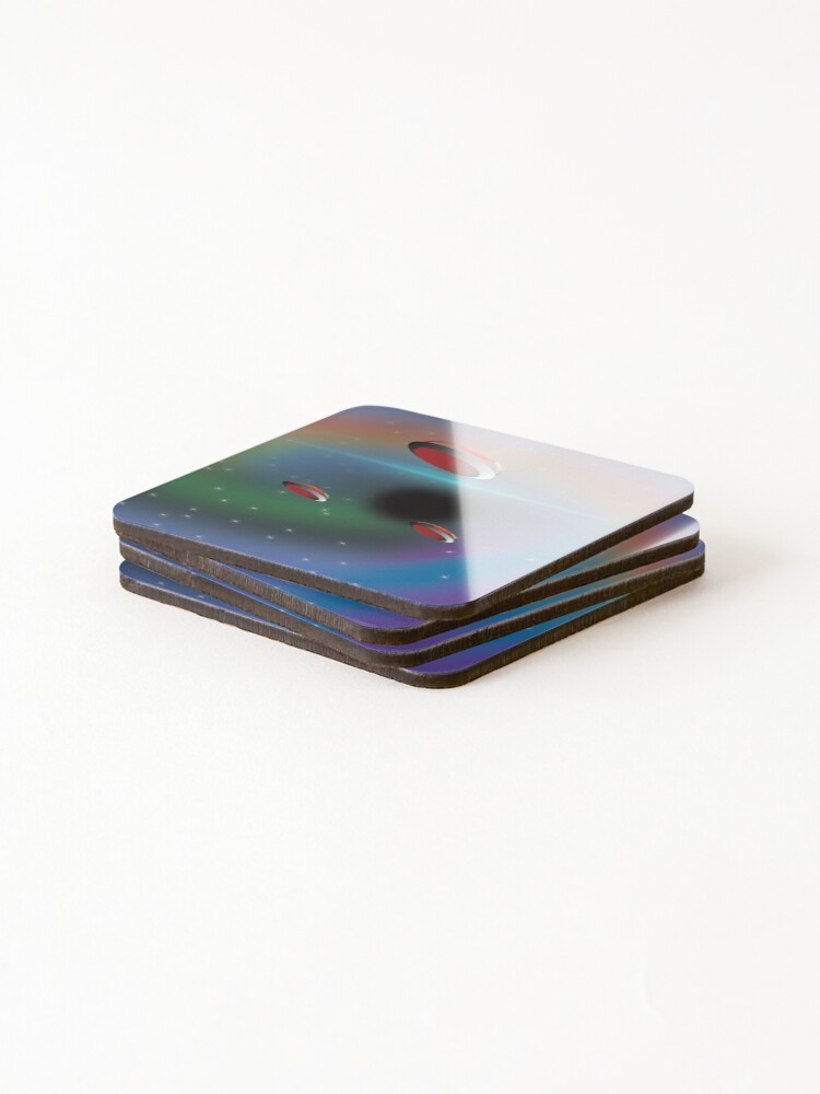 Thumbnail 4 of 5, Coasters (Set of 4), Exploring The Deep Cosmos designed and sold by RGSMOOTHFINGER.