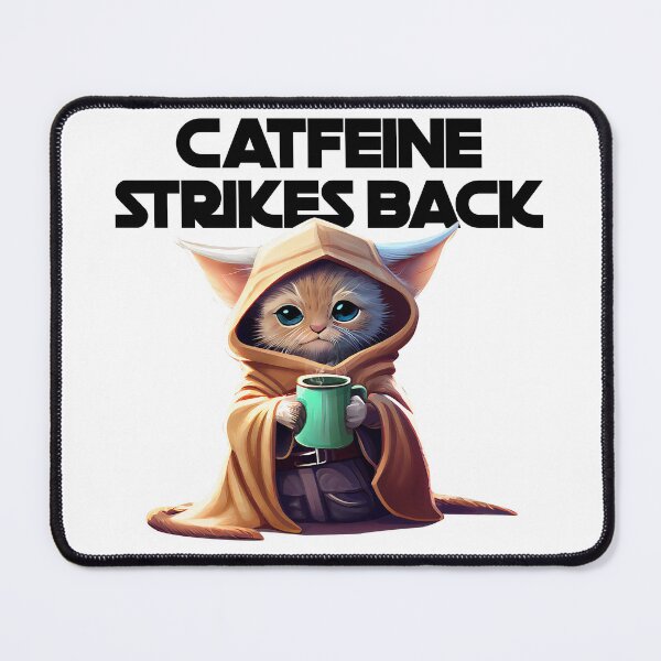 Item preview, Coffee Cat Drink Galactic Catfeine Warrior - Feline Force Brew Master designed and sold by ElLocoMus.