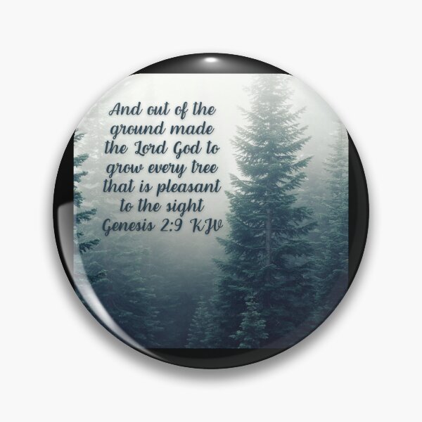 Item preview, Genesis 2:9 King James Version Bible Verse designed and sold by Caregiverology.