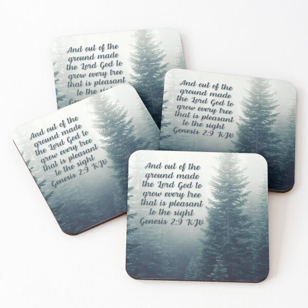 Item preview, Genesis 2:9 King James Version Bible Verse designed and sold by Caregiverology.