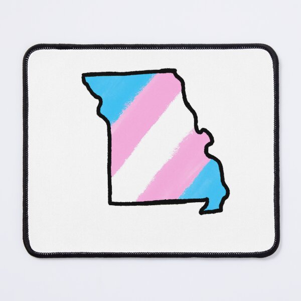 Item preview, Trans Missouri Transgender Pride Flag State designed and sold by kylepeterart.