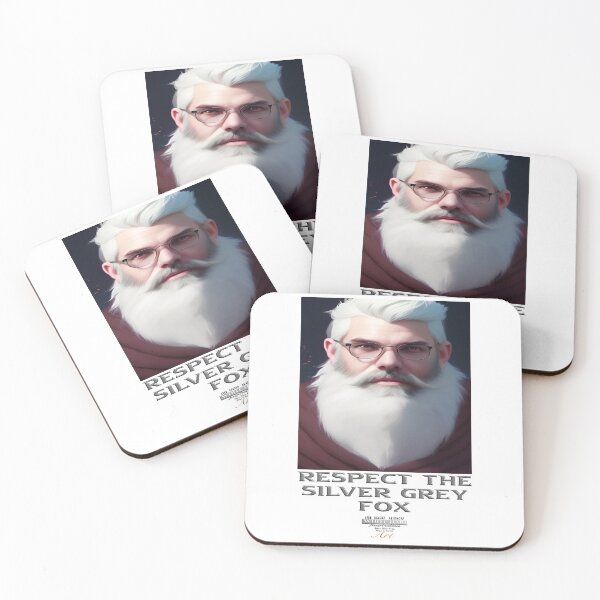 Item preview, Respect the silver grey fox [White brother] designed and sold by markyboyce247.