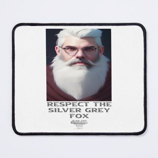 Item preview, Respect the silver grey fox [White brother] designed and sold by markyboyce247.