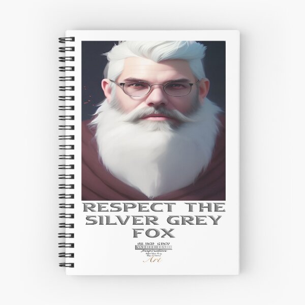 Item preview, Respect the silver grey fox [White brother] designed and sold by markyboyce247.