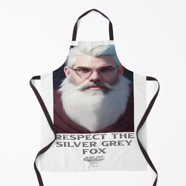 Item preview, Respect the silver grey fox [White brother] designed and sold by markyboyce247.