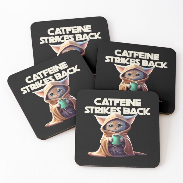 Item preview, Cute Galactic Catfeine Warrior - Feline Force Brew Master designed and sold by ElLocoMus.