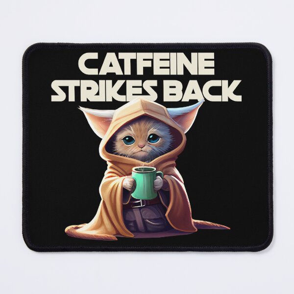 Item preview, Cute Galactic Catfeine Warrior - Feline Force Brew Master designed and sold by ElLocoMus.