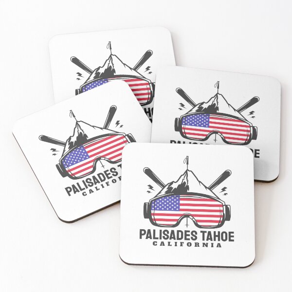 Artikelvorschau, Skigebiet Palisades Tahoe Kalifornien USA Skifahren Souvenir entworfen und verkauft von JackCurtis1991.