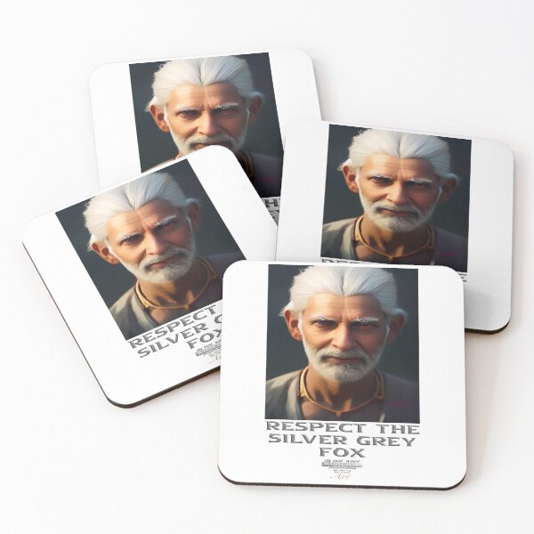Item preview,  Respect the silver grey fox [Indian brother] designed and sold by markyboyce247.