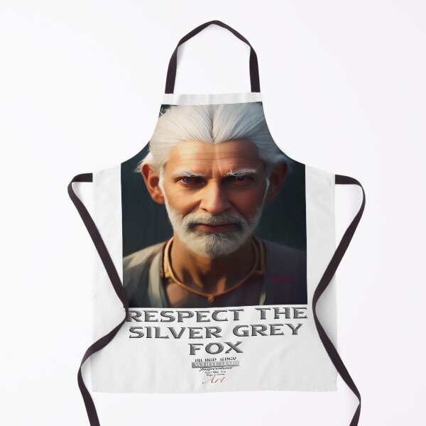 Item preview,  Respect the silver grey fox [Indian brother] designed and sold by markyboyce247.