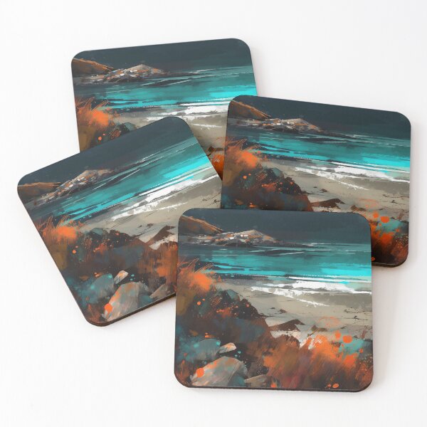 Item preview, Sandy Cove designed and sold by Paintings By Simon .