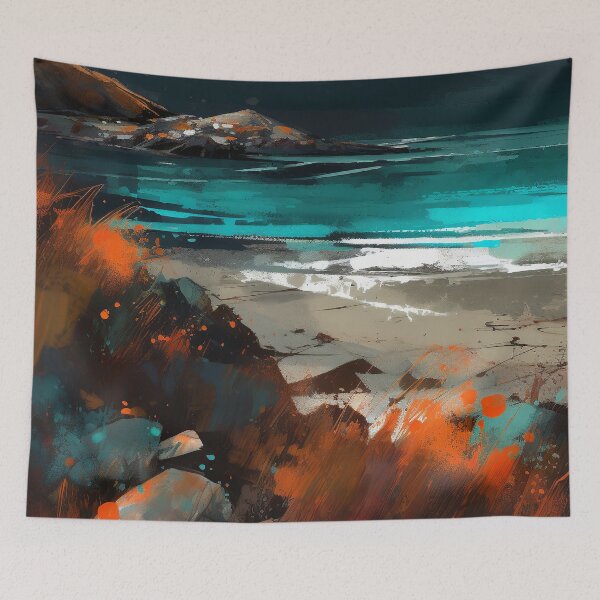 Item preview, Sandy Cove designed and sold by Paintings By Simon .