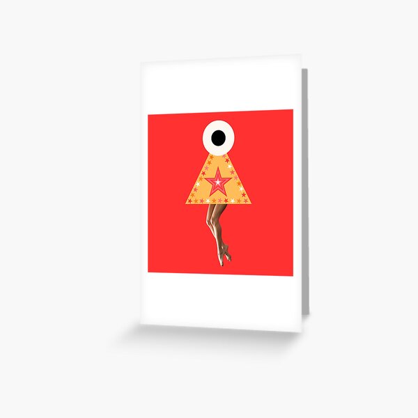 weirdcore dreamcore eye aesthetic Greeting Card for Sale by Burninggra55