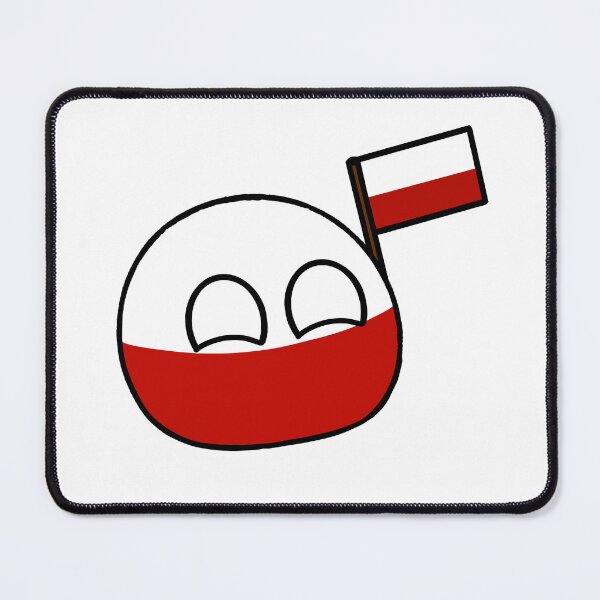 Item preview, countryballs and their flag polandball  designed and sold by Countryballs Shop.