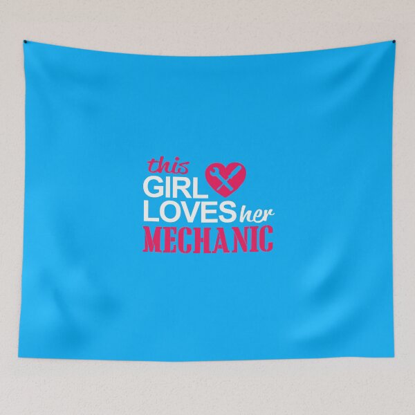 Item preview, This Girl Loves Her Mechanic! designed and sold by flipper42.