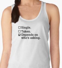 Single? Women's Tank Top
