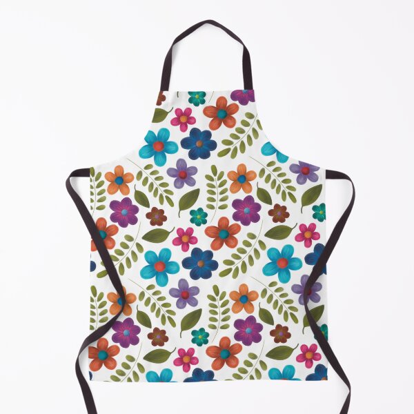 Item preview, Flowers pattern - white designed and sold by Manuela Alzetta.