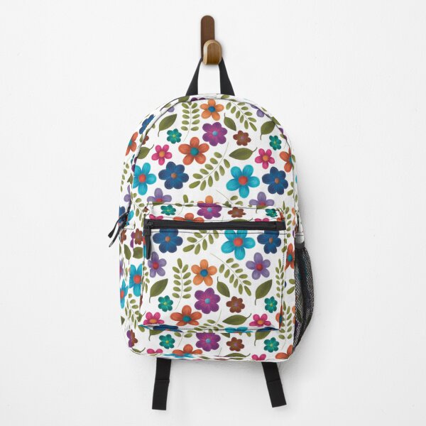 Item preview, Flowers pattern - white designed and sold by Manuela Alzetta.