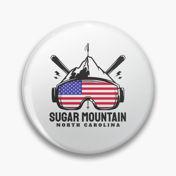 Artikelvorschau, Sugar Mountain North Carolina USA Skigebiet Skifahren Souvenir entworfen und verkauft von JackCurtis1991.