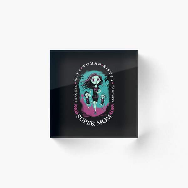 Artikelvorschau, Super-Mama, jagt jeden Tag Kleinkinder, eine Muttertagsgeschenk-Runner-Version entworfen und verkauft von GloomyBazaar.