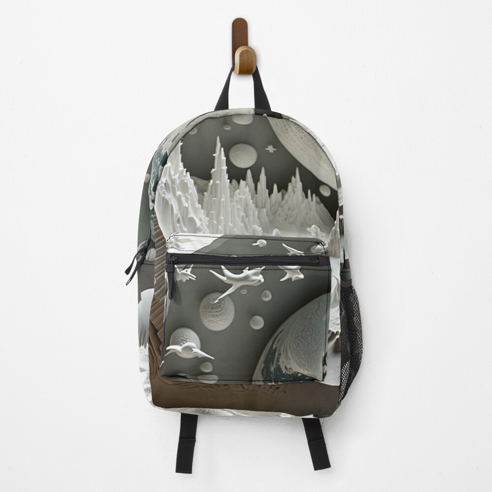 Vista previa del artículo con la obra «Mochila», diseñado y vendido por FireScreen.