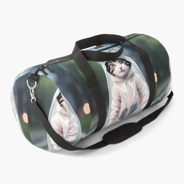 Item preview, cat with a raincoat - Modern digital art designed and sold by Ai-michiart.