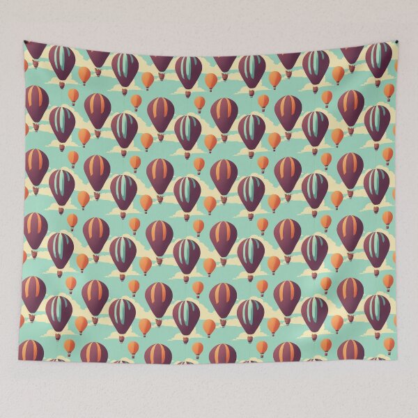 Item preview, Vector Hot Air Balloons on Muted Sky Background designed and sold by Aaron2610.