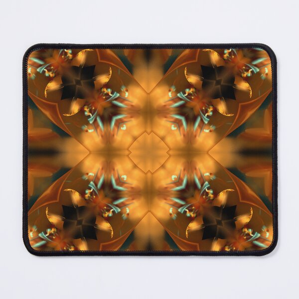 Item preview, copper cross with aquamarine flecks designed and sold by effervescence.