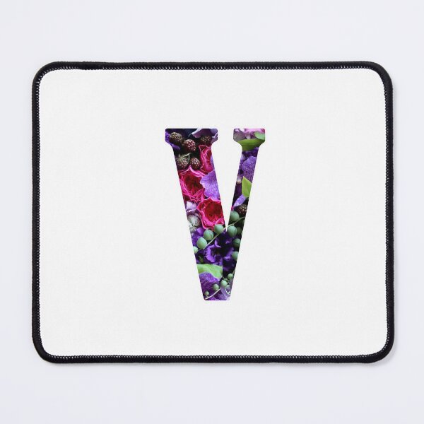 Artikelvorschau, V Botanisches Monogramm. Ausführliche ORCHIDEEN-Blumen, die Aufkleber zeichnen entworfen und verkauft von Cici-Chan.