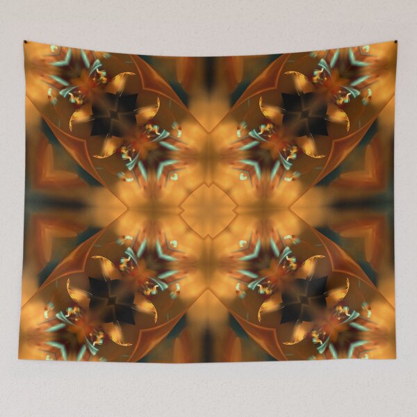 Item preview, copper cross with aquamarine flecks designed and sold by effervescence.