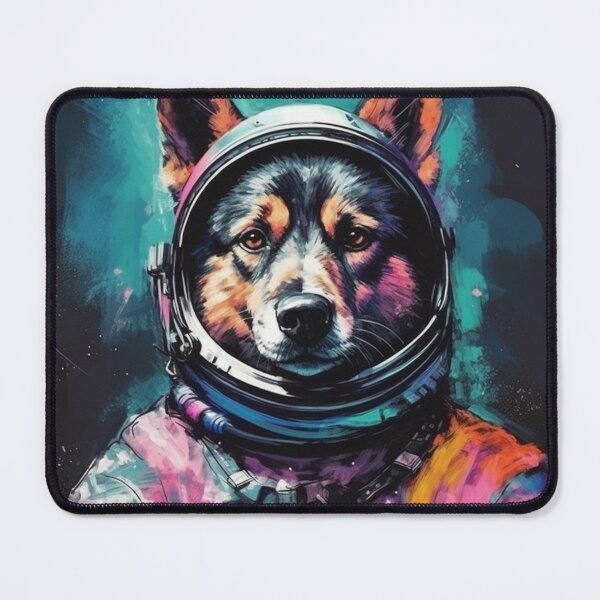 Item preview, Dog in a spacesuit  designed and sold by HeatPrintClub.