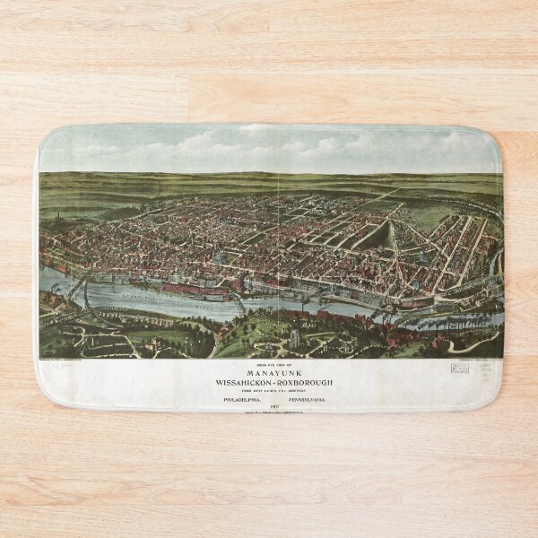 Item preview, Manayunk, Pennsylvania (1907) designed and sold by allhistory.