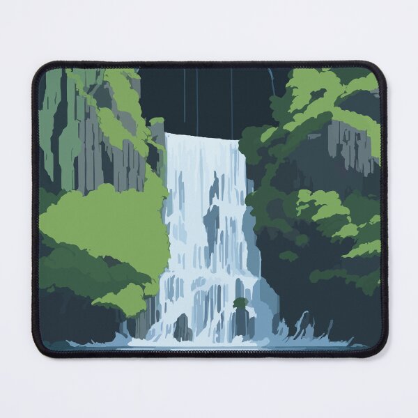 Item preview, Waterfall in the Jungle explores the Magic of Nature designed and sold by Pixelartspro.