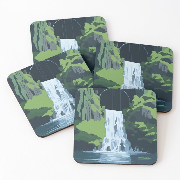 Item preview, Waterfall in the Jungle explores the Magic of Nature designed and sold by Pixelartspro.