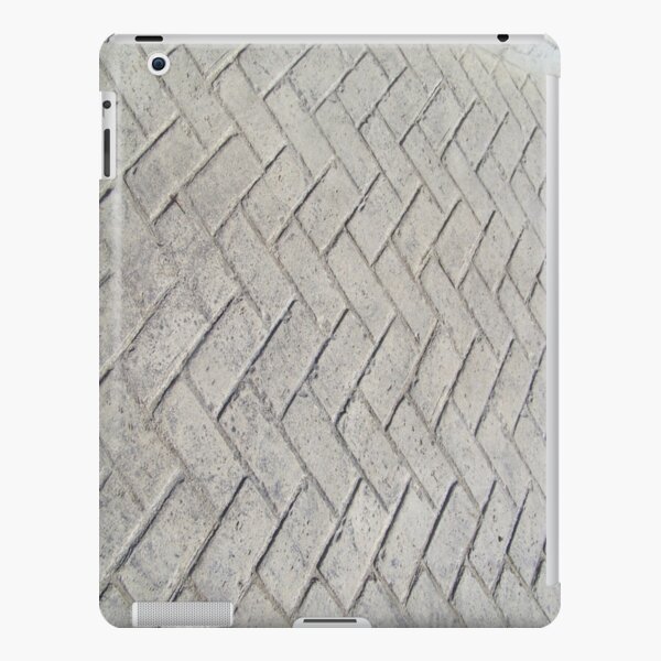Bricks, background, patterns, grey, gray, cement, concrete, textures iPad Snap Case