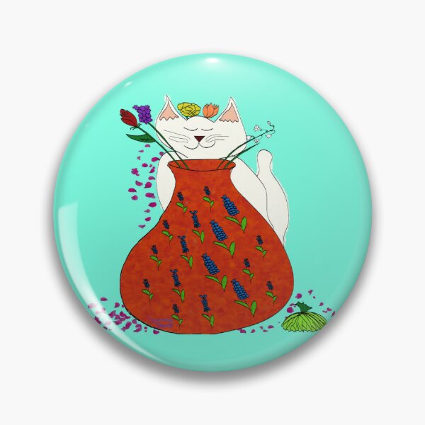 Item preview, The Cat's in the Flowers designed and sold by sammyjean08.