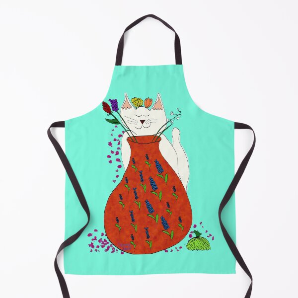 Item preview, The Cat's in the Flowers designed and sold by sammyjean08.