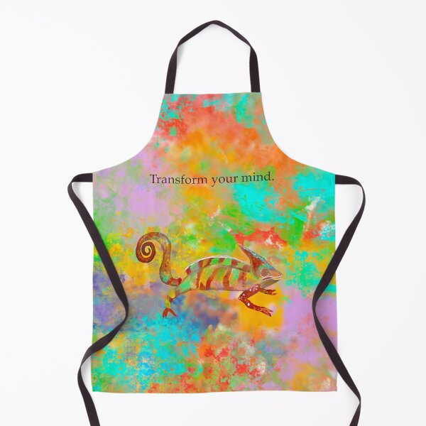 Item preview, Transform your mind, chameleon, affirmation, spirit animal designed and sold by Treasuredreams.