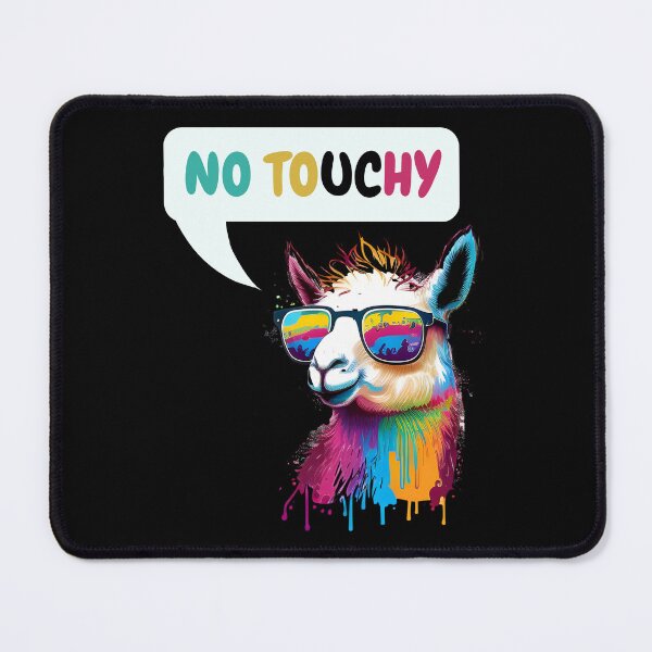 Item preview, No Touchy Llama designed and sold by LlamaLoversShop.