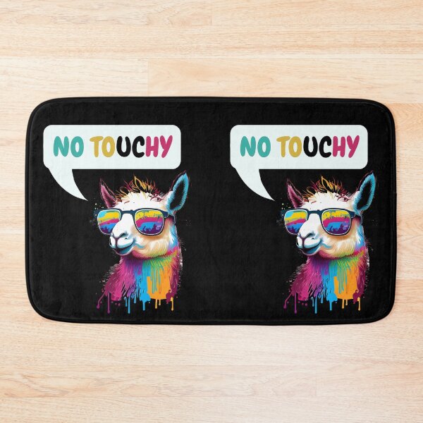 Item preview, No Touchy Llama designed and sold by LlamaLoversShop.