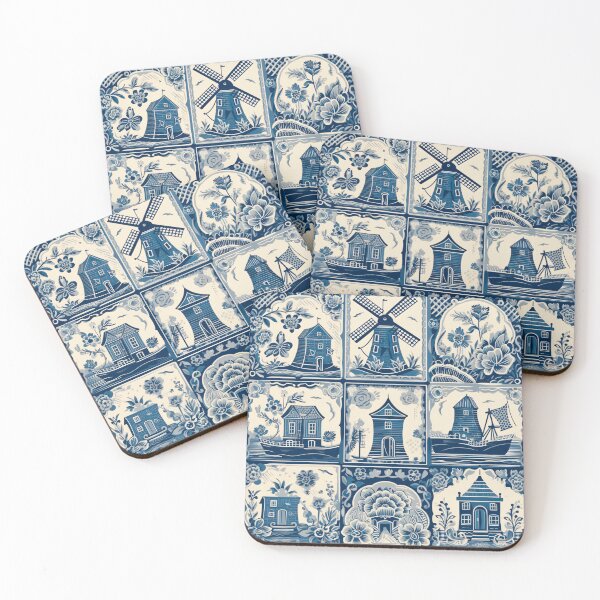 Item preview, Traditional Dutch Tiled Pattern for Universal Design Applications designed and sold by Juuskus.