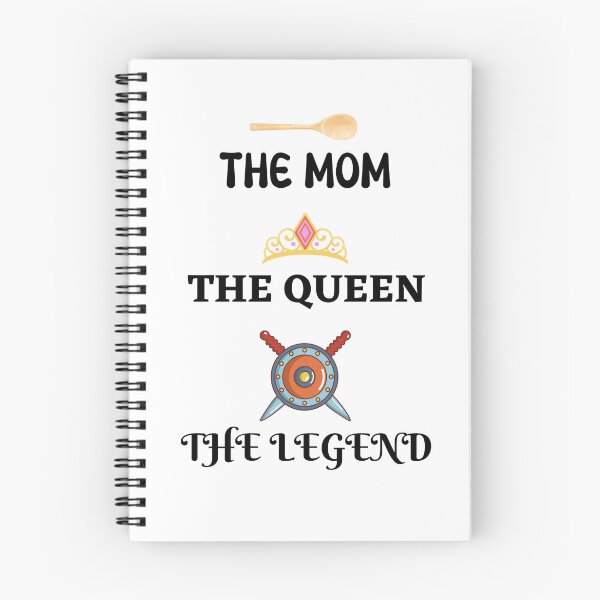 Item preview, Epic Mother's Day / Mom T-Shirt, Clothing, Apparel, Art Design. Reads: "The Mom, The Queen, The Legend" designed and sold by The Bored Buffoon.