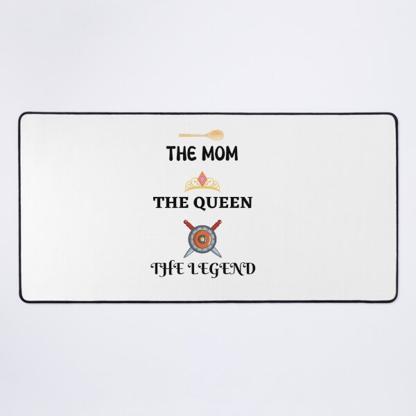 Item preview, Epic Mother's Day / Mom T-Shirt, Clothing, Apparel, Art Design. Reads: "The Mom, The Queen, The Legend" designed and sold by The Bored Buffoon.