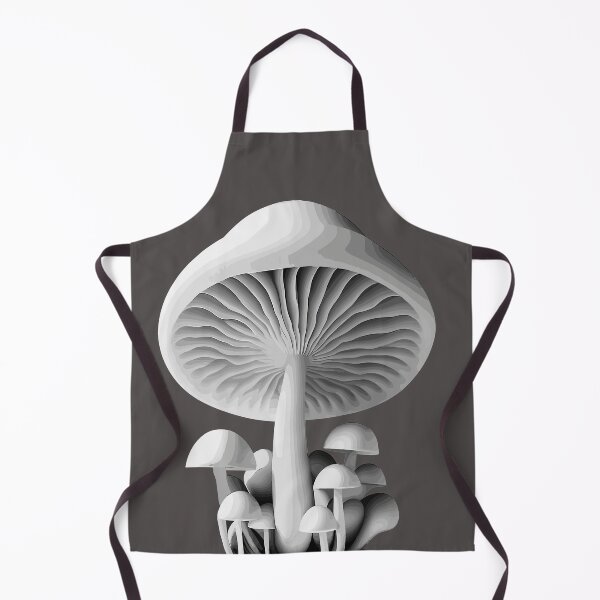 Item preview, Love Magic Mushroom | Monochromatic Mycelium | Grayscale Grove designed and sold by mindexploration.