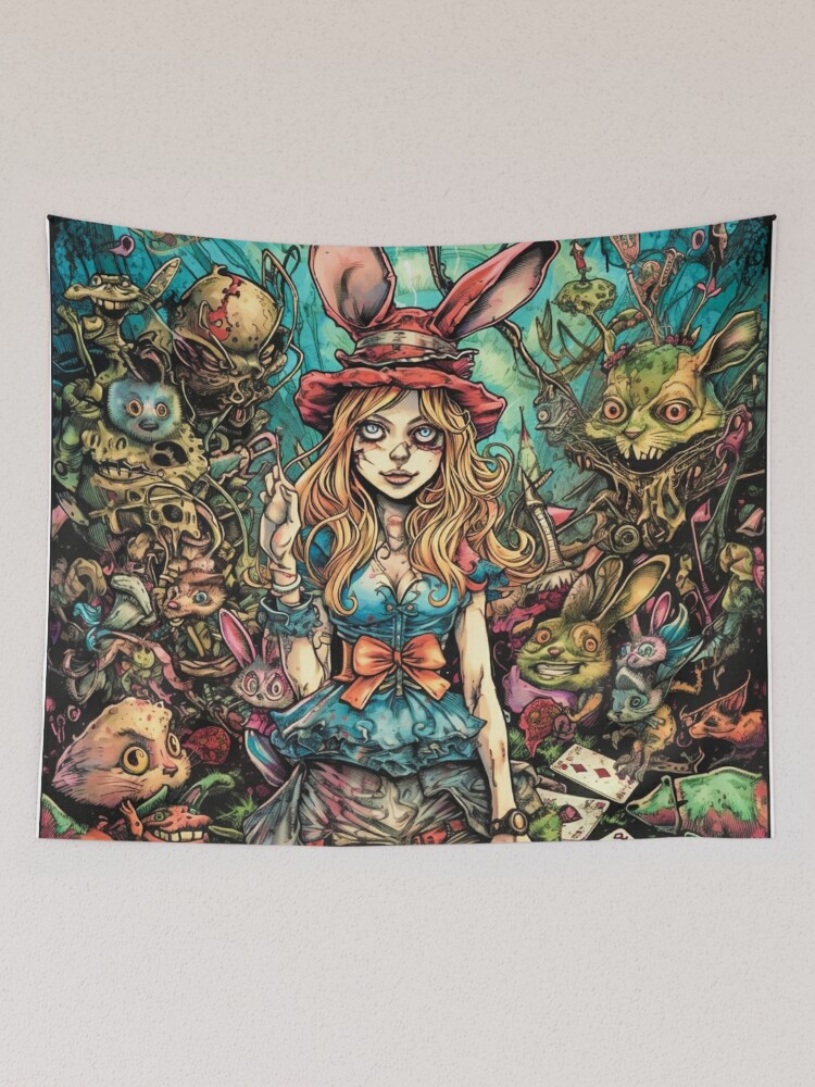 Alice in best sale wonderland tapestry