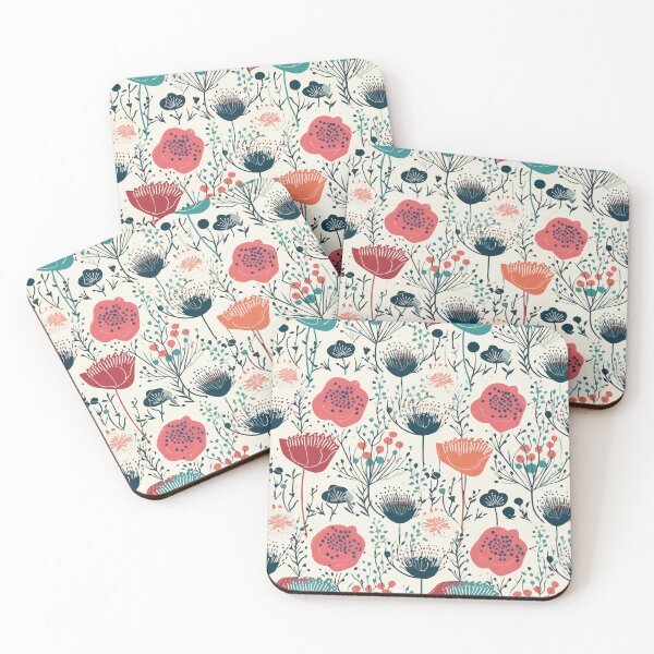 Item preview, Fine Botanical Motifs - Pattern designed and sold by Loffartdesign.