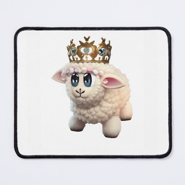 Item preview, Queen of Sheep - The sheep with the crown designed and sold by SheepAttack.